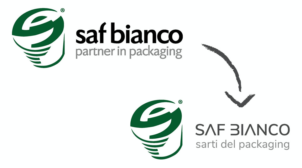 SAF Bianco - Nuovo Logo